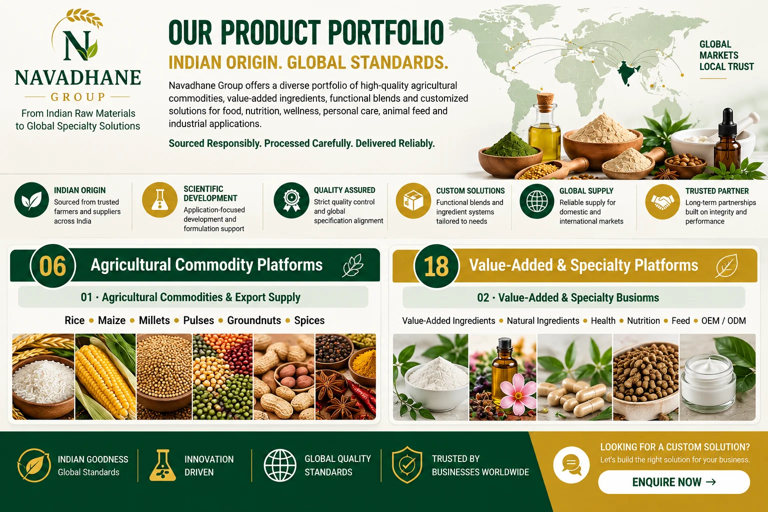 Navadhane Group 24 product and solution platforms