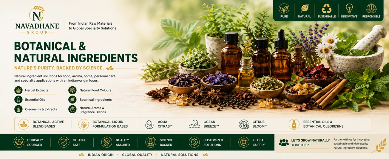 Navadhane Group — Botanical and Natural Ingredients